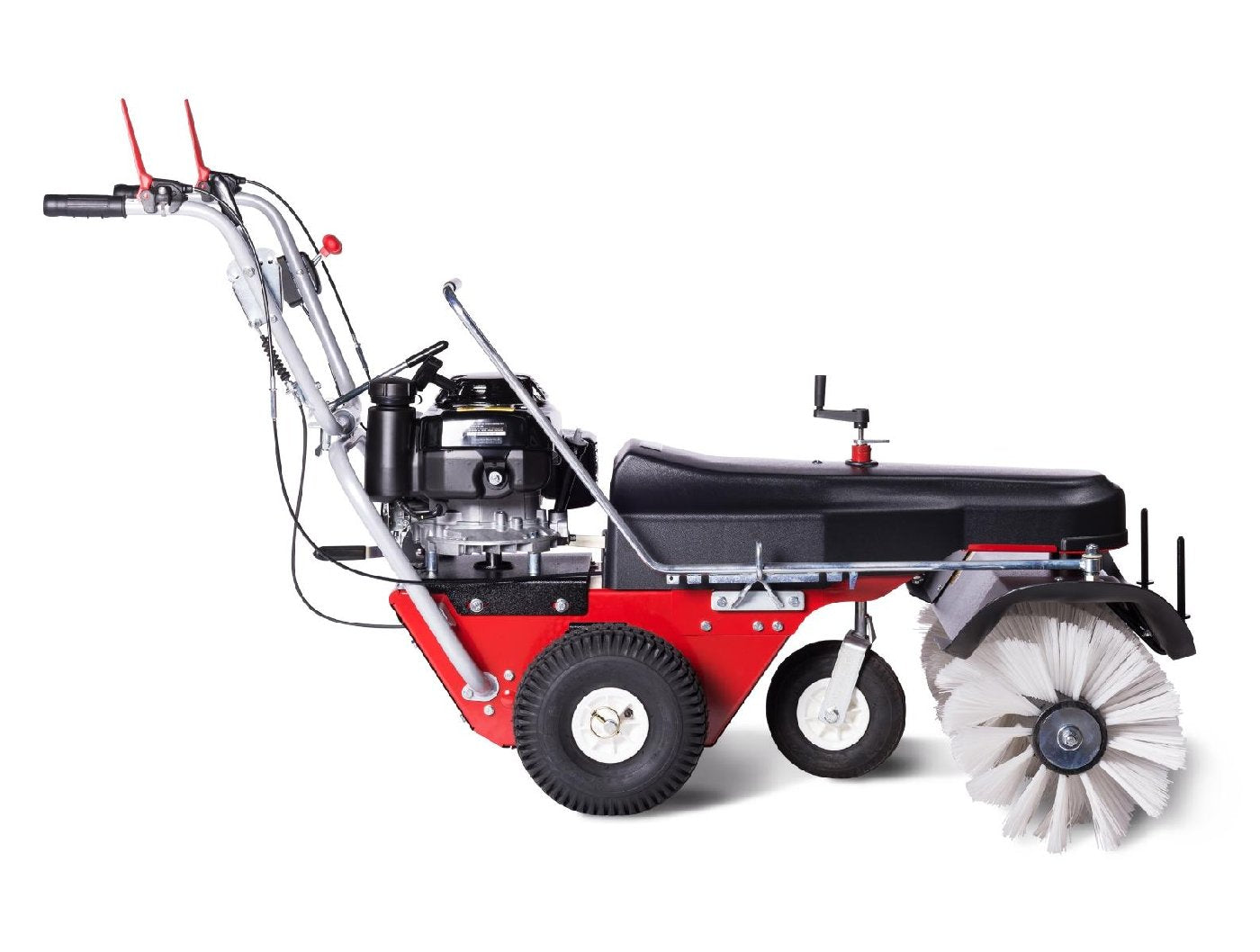 4F Schmutz- und Schneekehrmaschine GXV 160 Limpar 102 mit Winterkehrbürstensatz - Modell 2025