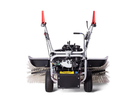 4F Kehrmaschine Limpar 122 B&S mit Kehrbürstensatz - Modell 2025