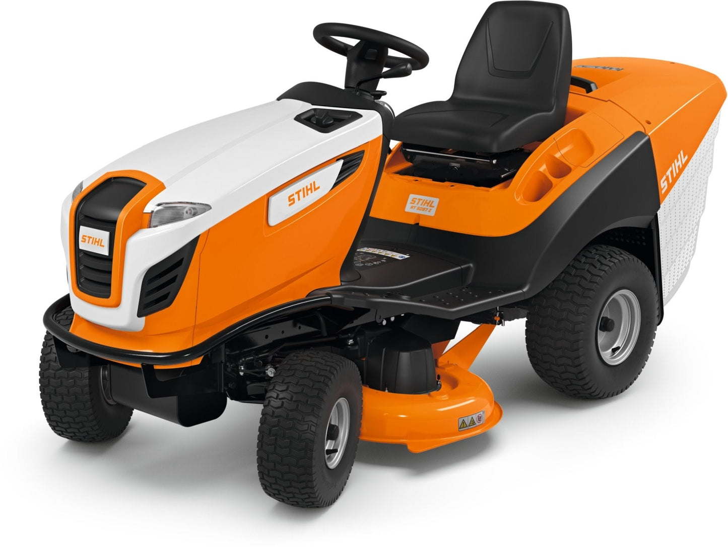 STIHL Aufsitzmäher RT 5097 Z Winterpaket mit Schneeschild und Schneeketten - Modell 2025