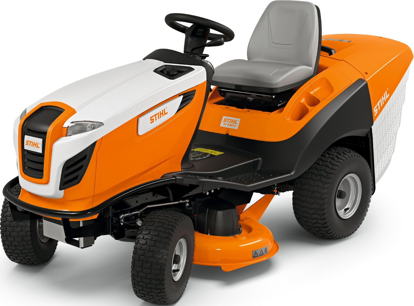 STIHL Aufsitzmäher RT 5097 Z Winterpaket mit Schneeschild und Schneeketten - Modell 2025