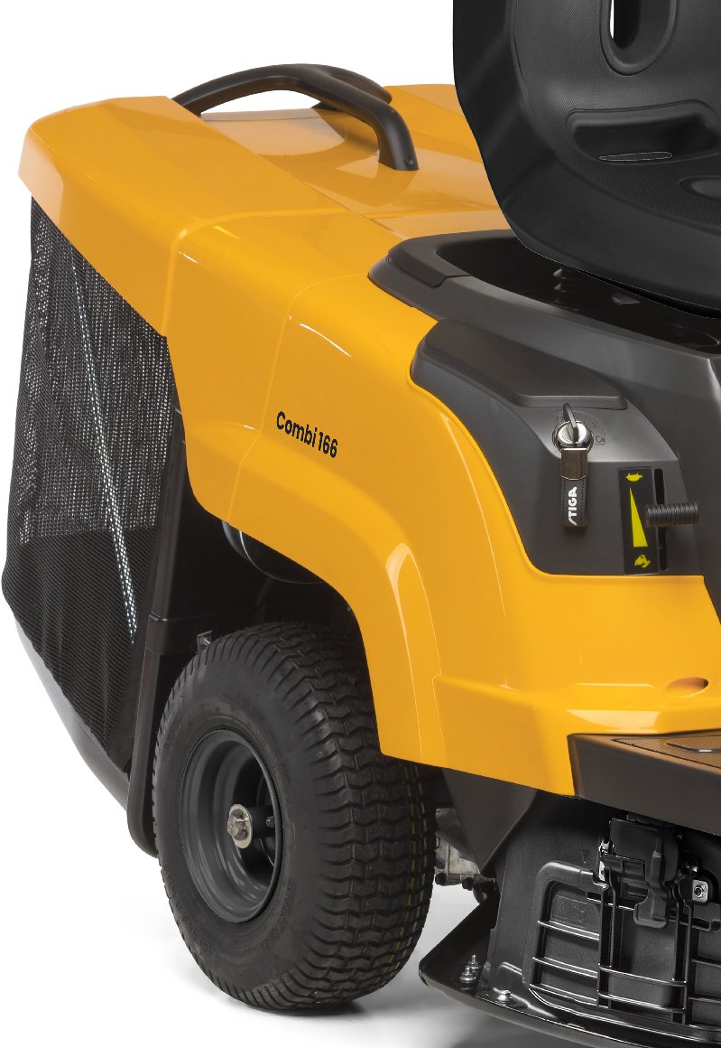 Stiga Aufsitzmäher Combi 166 mit Mulchkit und Deflektor - Modell 2025