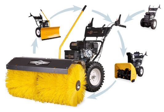 Texas Multimaschine COMBI 800TG + 80 cm Kehrbürste