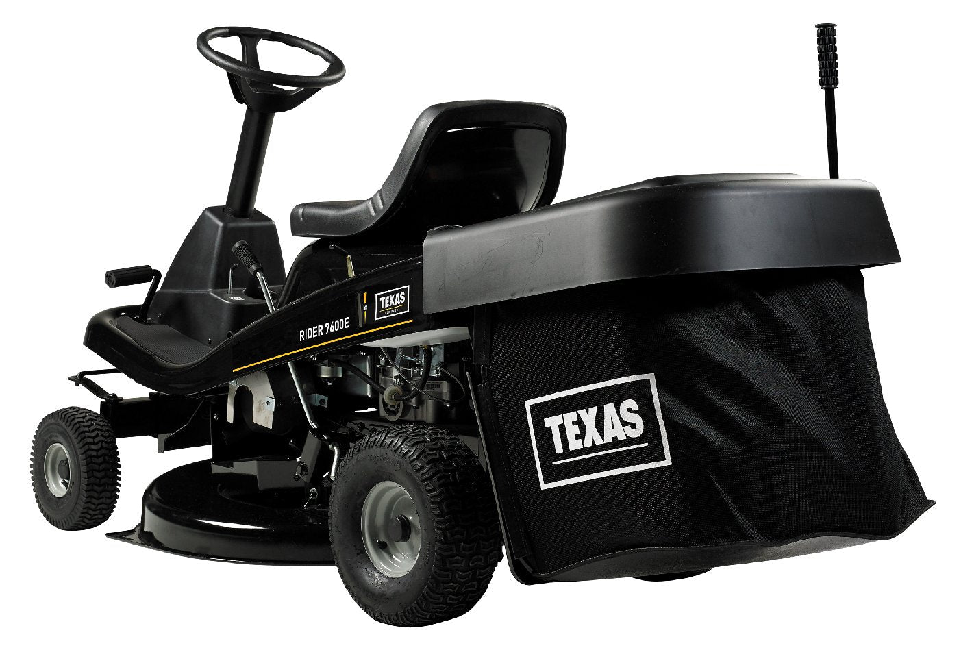 Texas Aufsitzmäher Rider 7600E 3in1 inkl. Mulchkit - Modell 2025
