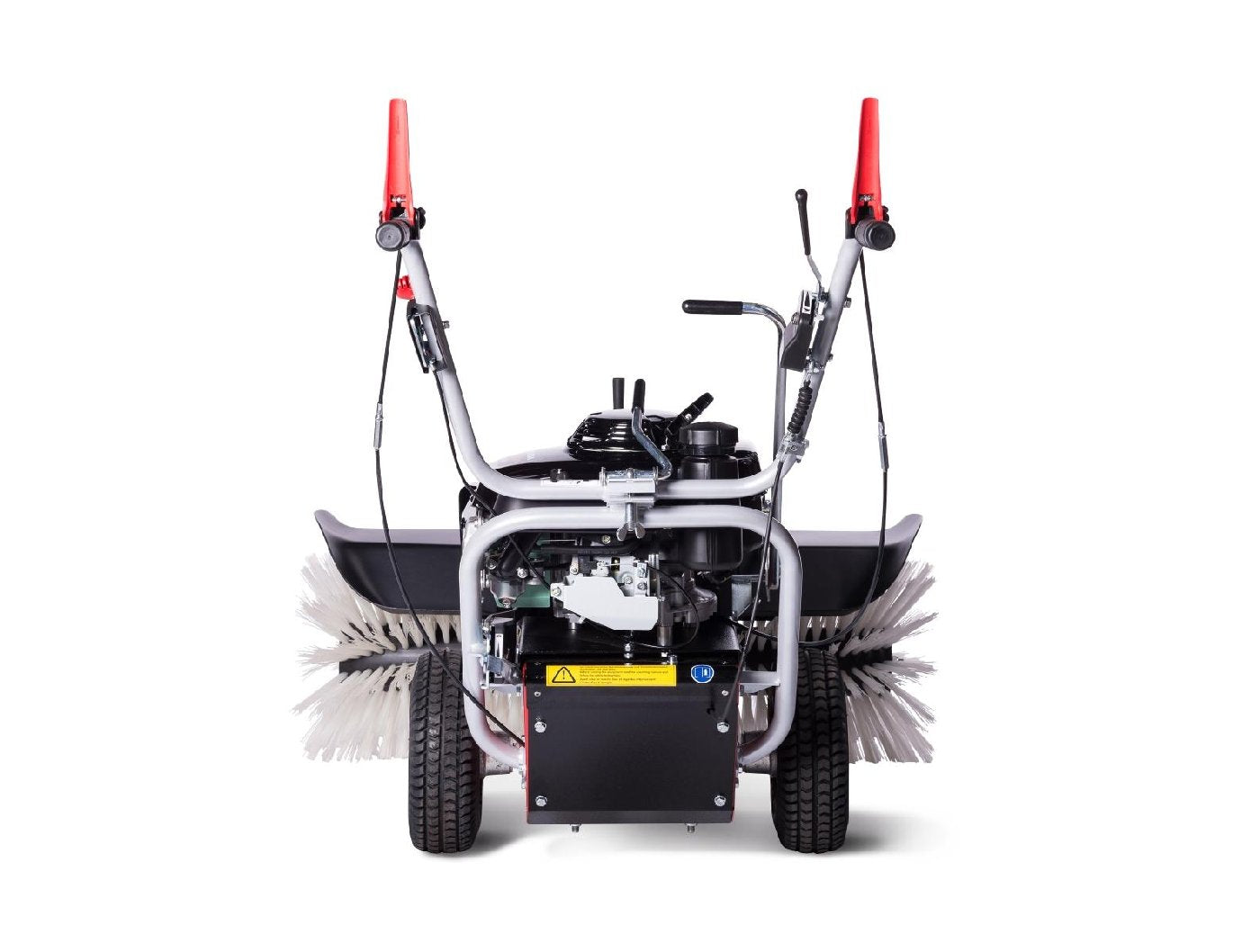 4F Schmutz- und Schneekehrmaschine Limpar 102 E-Start mit Winterkehrbürstensatz - Modell 2025