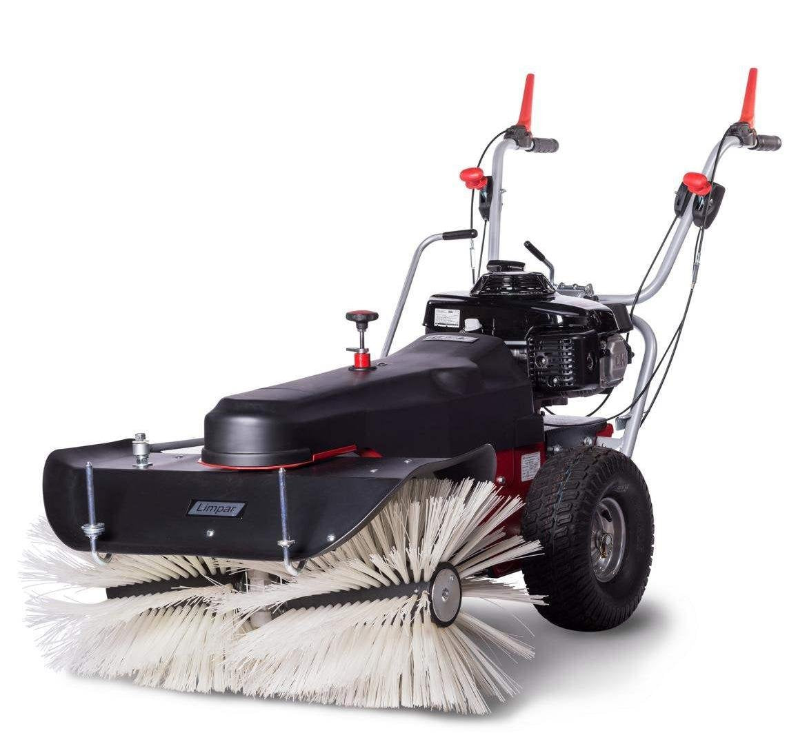4F Schmutz- und Schneekehrmaschine Limpar 84 Pro B&S mit Winterkehrbürstensatz - Modell 2025