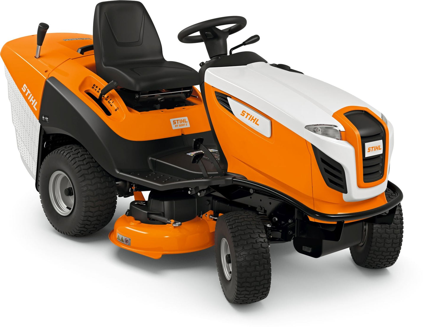 STIHL Aufsitzmäher RT 5097 Z Winterpaket mit Schneeschild und Schneeketten - Modell 2025