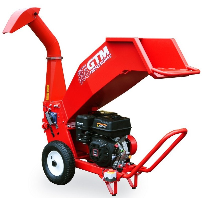 GTM Professional Benzin-Häcksler GTS902CGTO - mit drehbarem Auswurf - Modell 2025