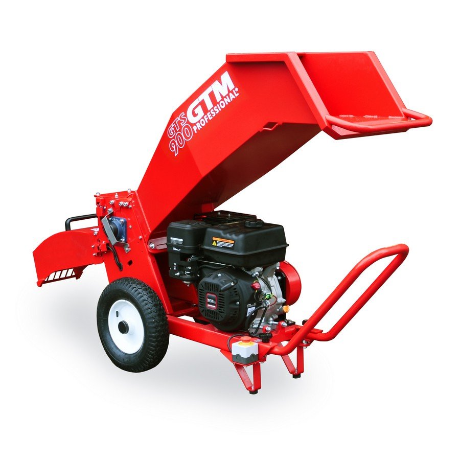 GTM Professional Benzin-Häcksler GTS902CGTO - mit drehbarem Auswurf - Modell 2025