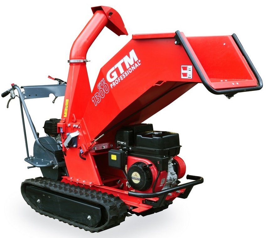 GTM Professional Benzin-Häcksler GTS1300RM Raupenantrieb - Modell 2025
