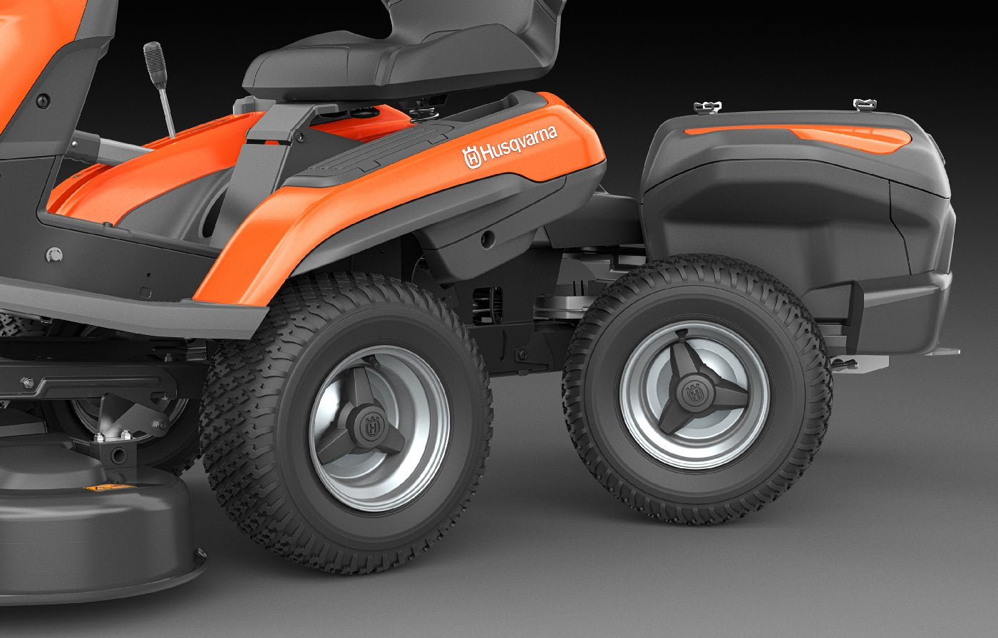 Husqvarna Akku-Frontmäher Rider 200iX - Grundgerät ohne Mähdeck - Modell 2025