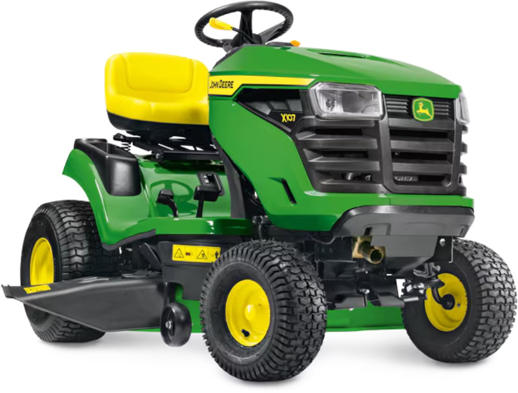 John Deere Rasentraktor X107 - Modell 2025