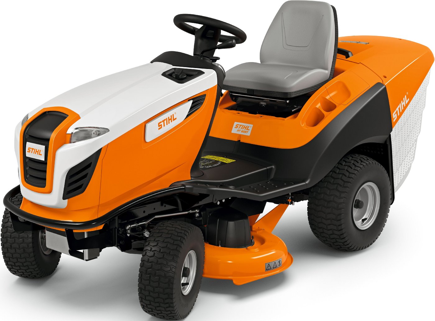 STIHL Rasentraktor RT 5097 Winterpaket mit Schneeschild und Schneeketten - Modell 2025