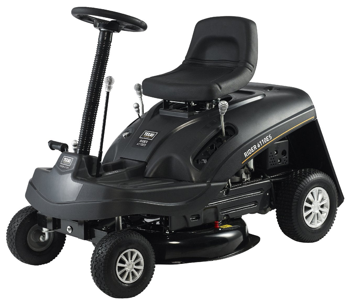 Texas Aufsitzmäher Rider 6110ES Black Series - Modell 2025