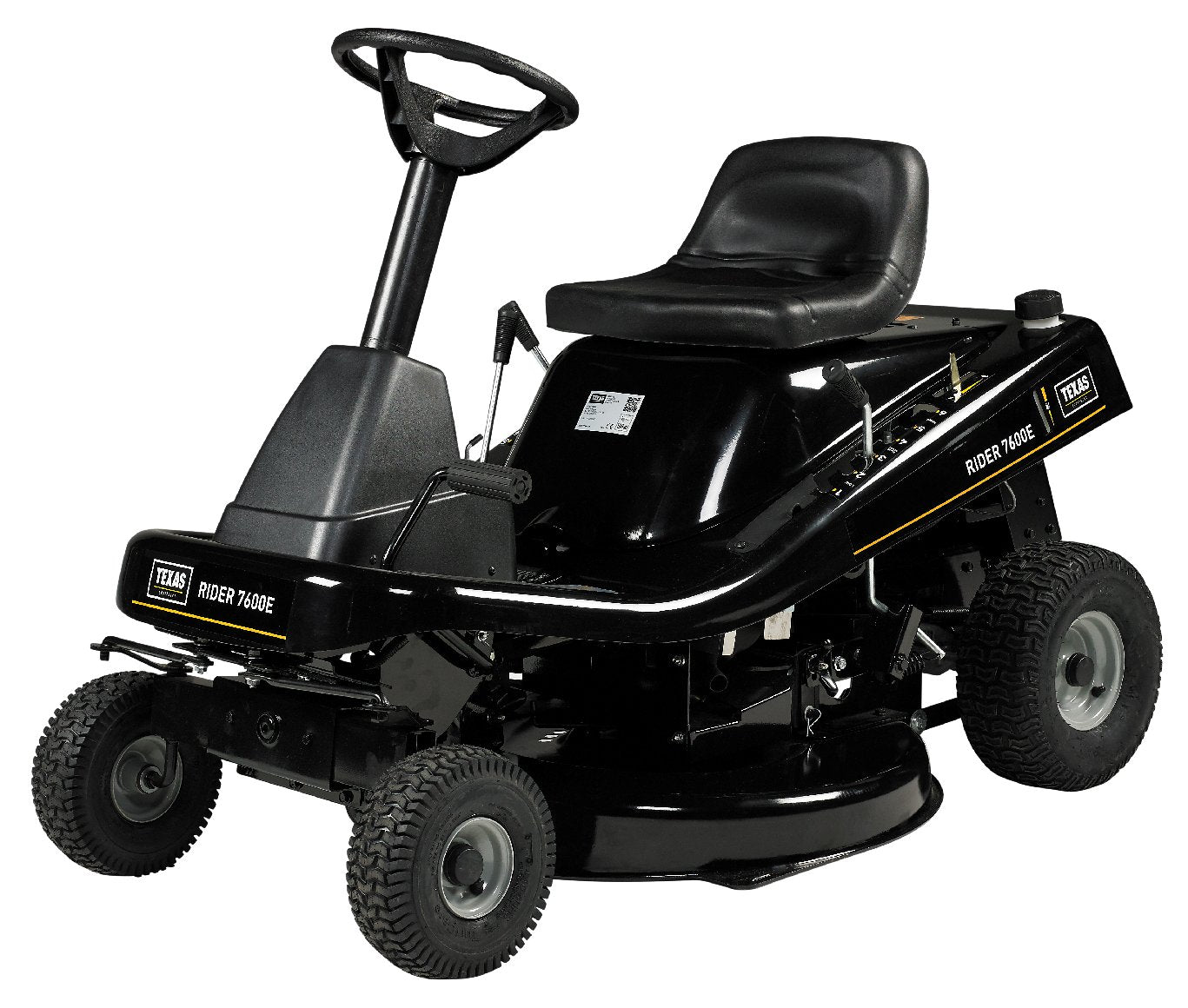 Texas Aufsitzmäher Rider 7600E 2in1 inkl. Mulchkit - Modell 2025