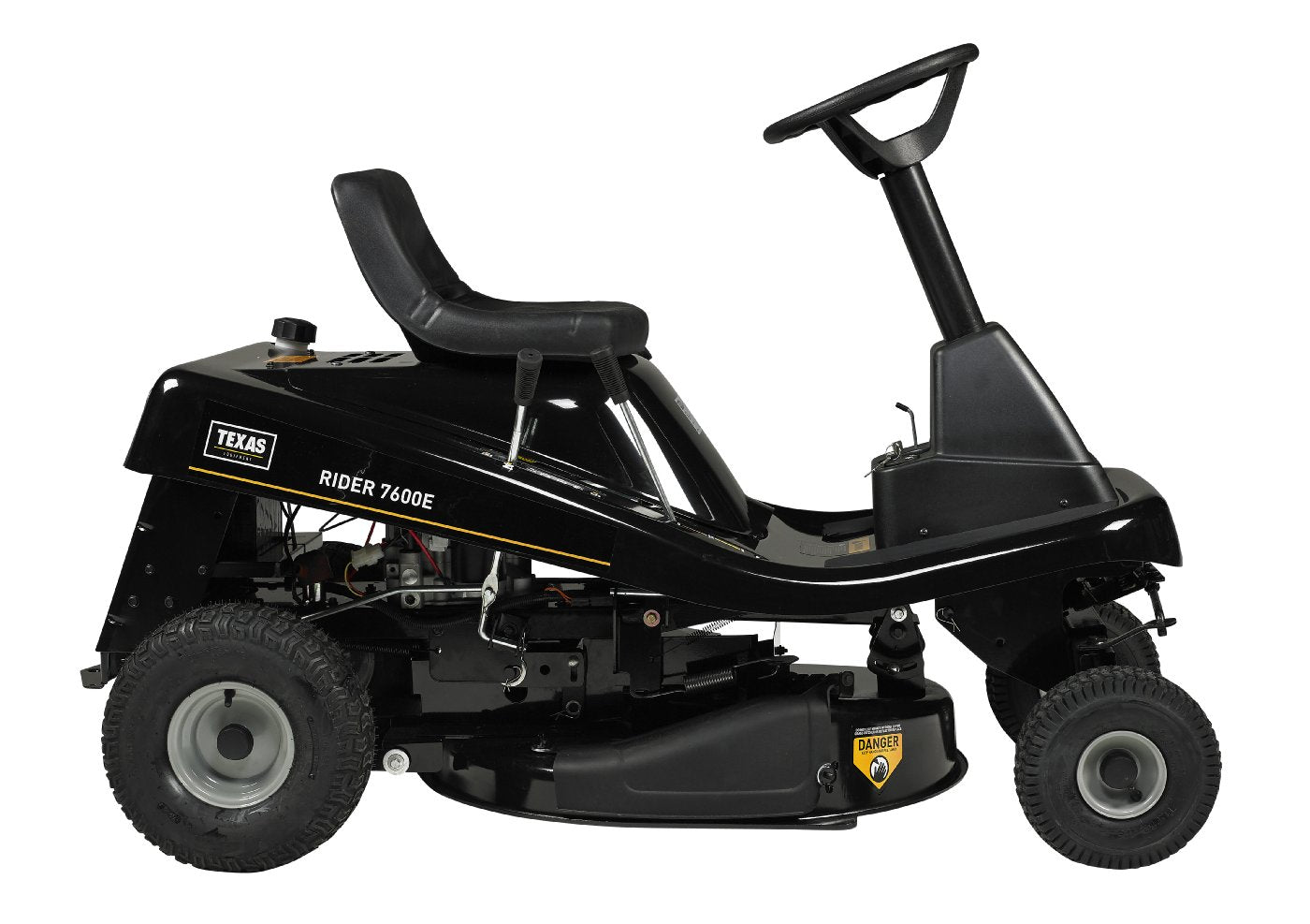 Texas Aufsitzmäher Rider 7600E 2in1 inkl. Mulchkit - Modell 2025